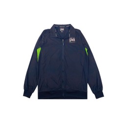 Mass customization of black windbreaker skirt health consultant contrast color patch sports windbreaker skirt J1049 Mass customization of black windbreaker skirt health consultant contrast color patch sports windbreaker skirt J1049